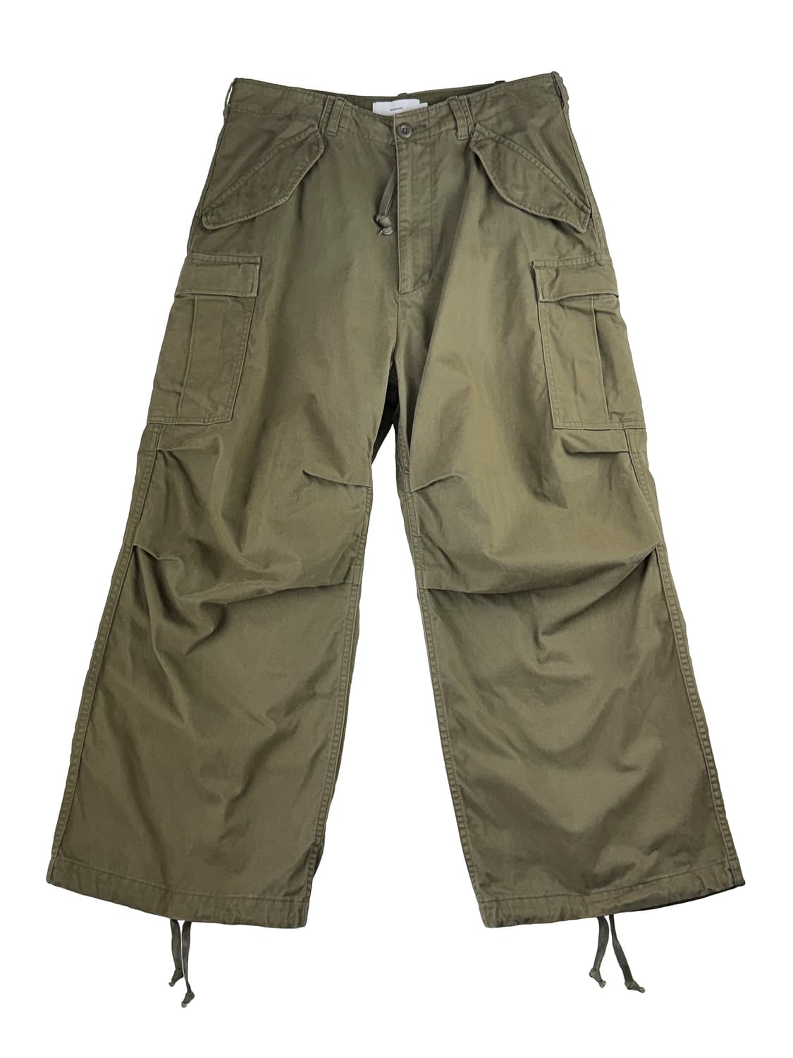 그라프페이퍼 밀리터리 클로스 밀리터리 팬츠 카키 상품이미지1