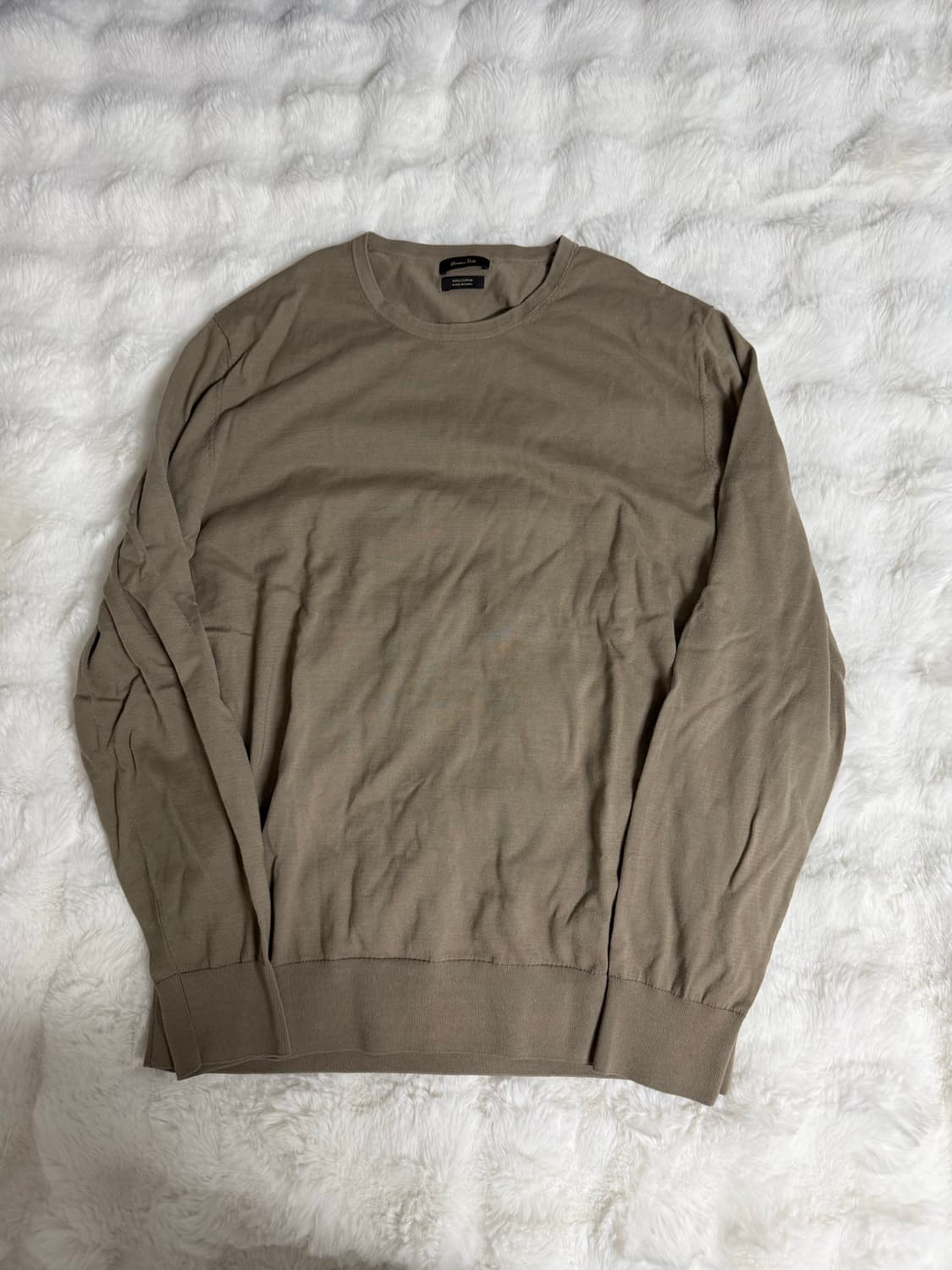 [L] 마시모두띠 니트 베이지 상품이미지2