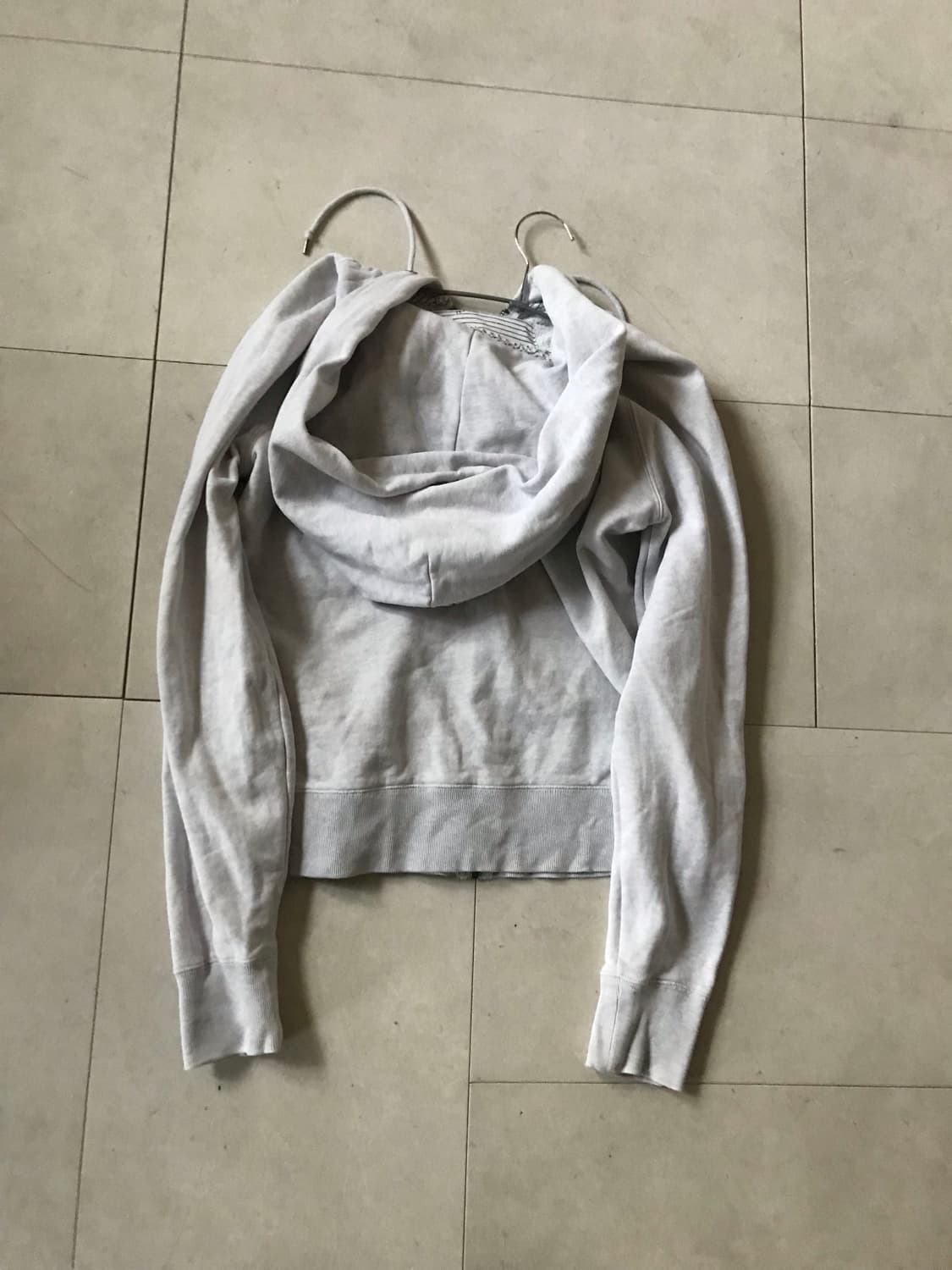 갭 연그레이 후드집업 상품이미지10