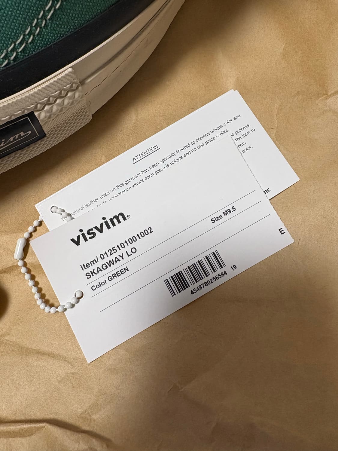 Visvim Skagway lo green 9.5 상품이미지4