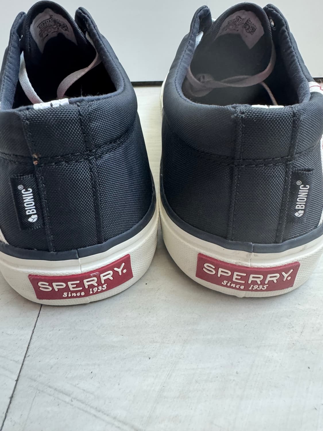[새상품]스페리(Sperry) 클래식 캔버스 스니커즈 블랙 280mm 상품이미지4