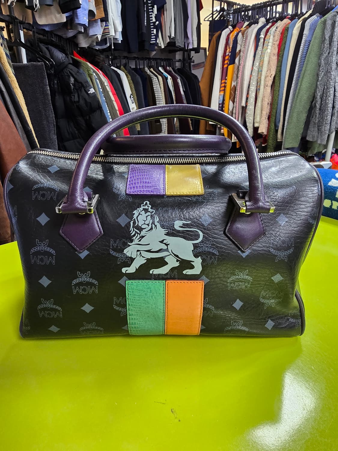 MCM 사자 보스턴백 (1379) 상품이미지1