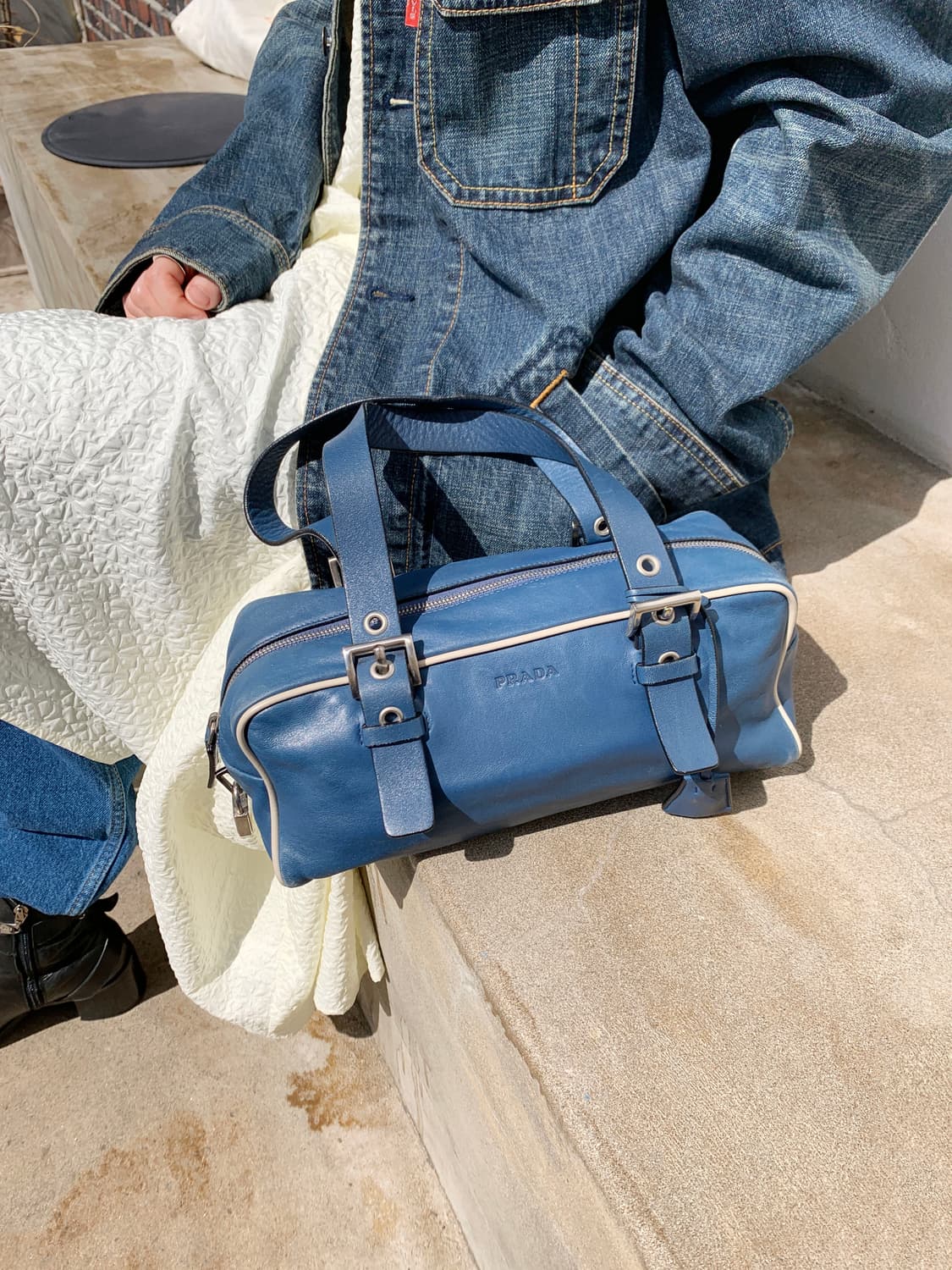 프라다 레더 백 상품이미지1