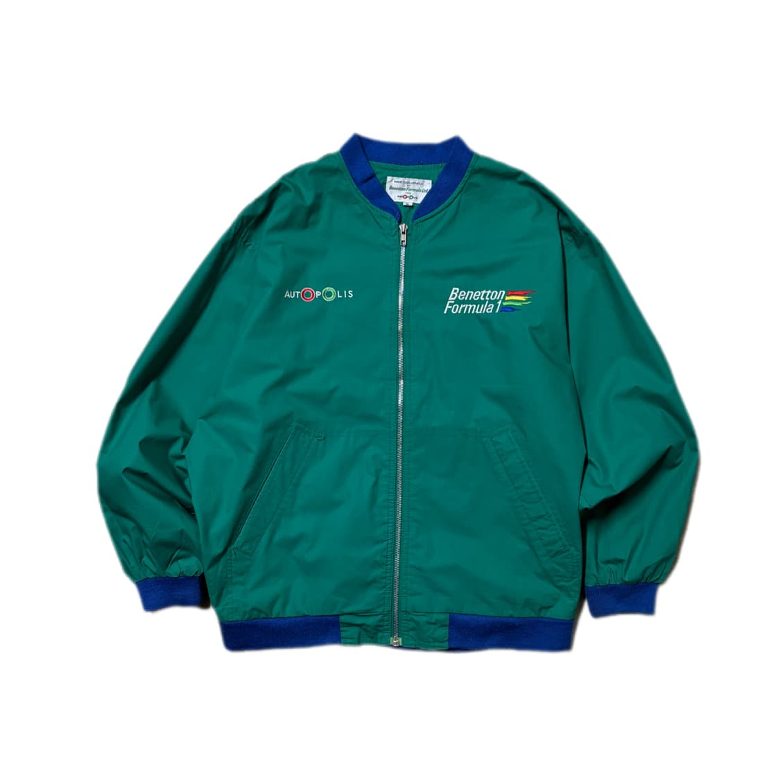 90‘s Benetton Formula Racing Bomber Jk 상품이미지1