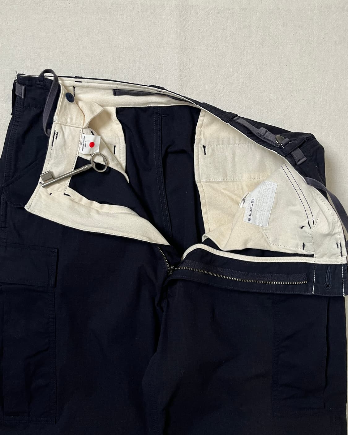 나나미카 립스탑 카고팬츠 nanamica 네이비  상품이미지6
