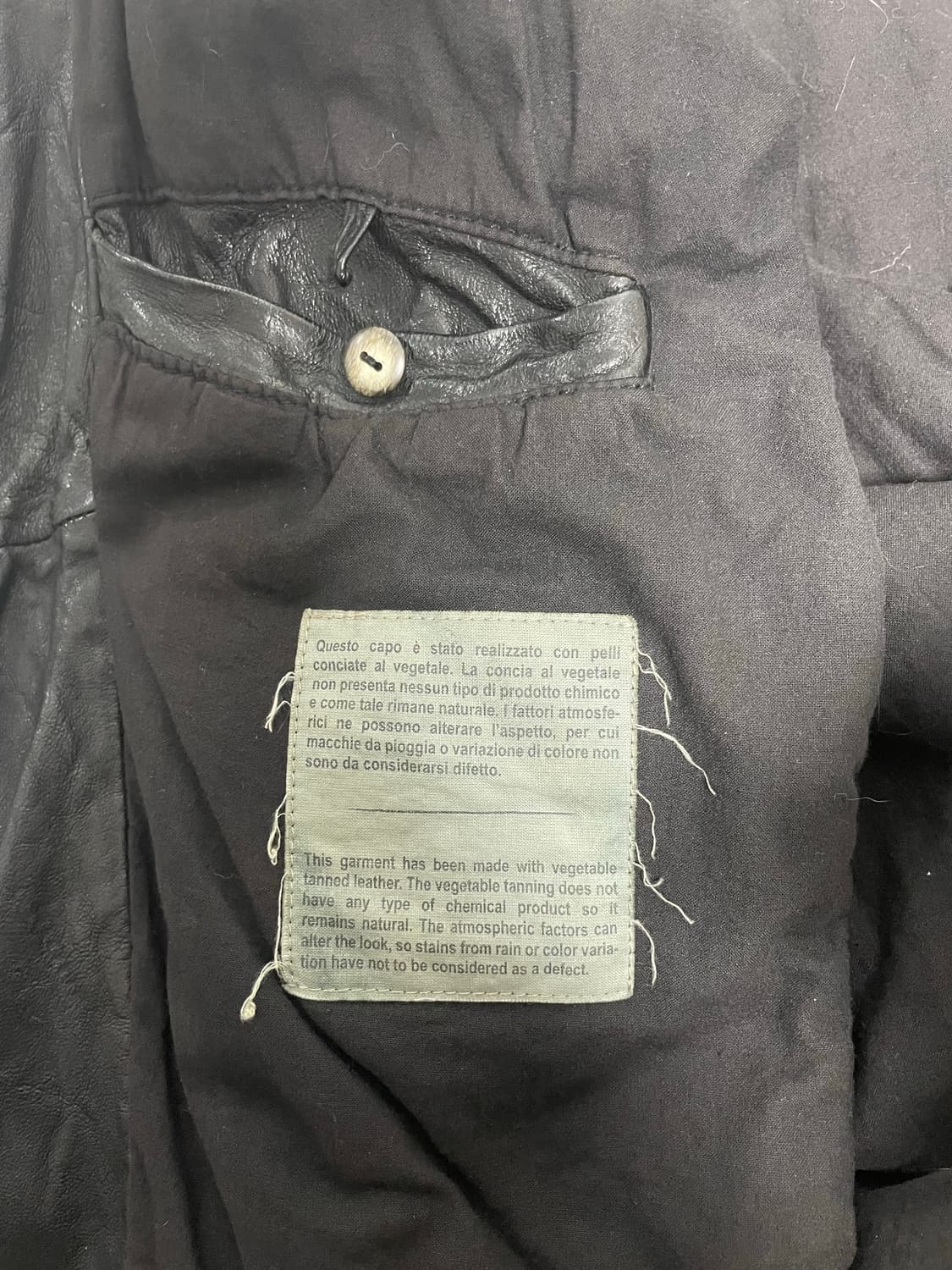 Giorgio brato 조르지오브라토 카페레이서 레더자켓 상품이미지6