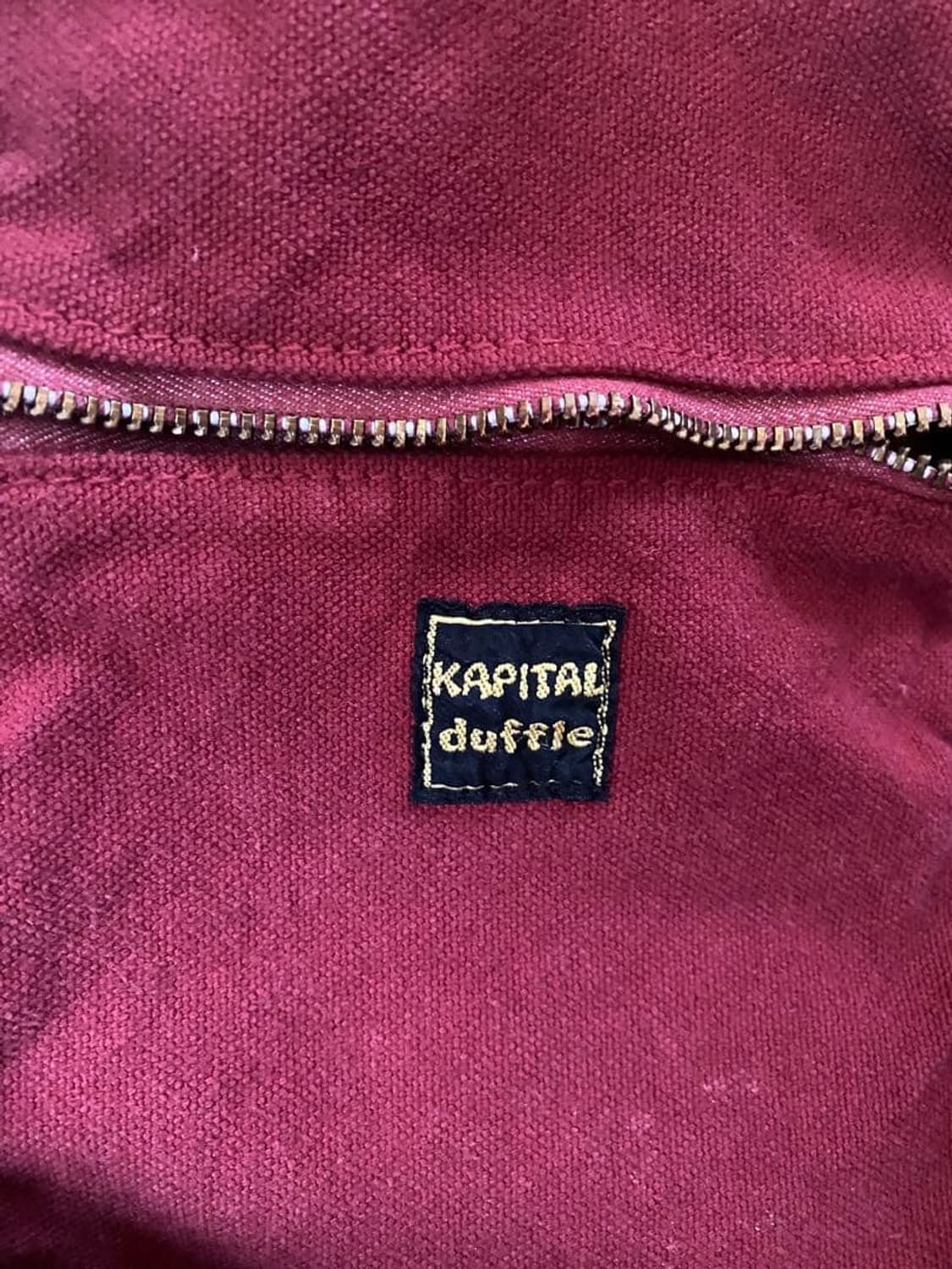 Kapital 캐피탈 투웨이 더플 빈티지백 숄더백 상품이미지6