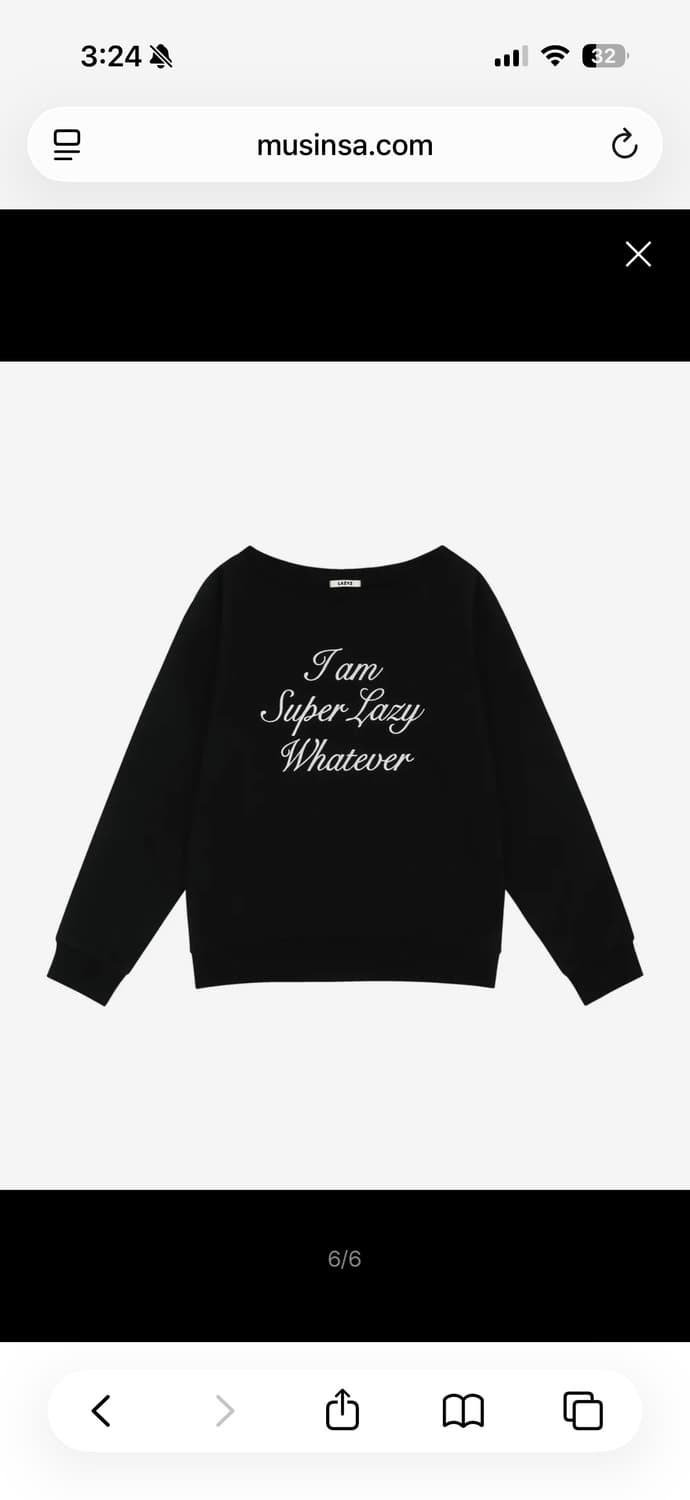 레이지지 기모 스웻셔츠 상품이미지3