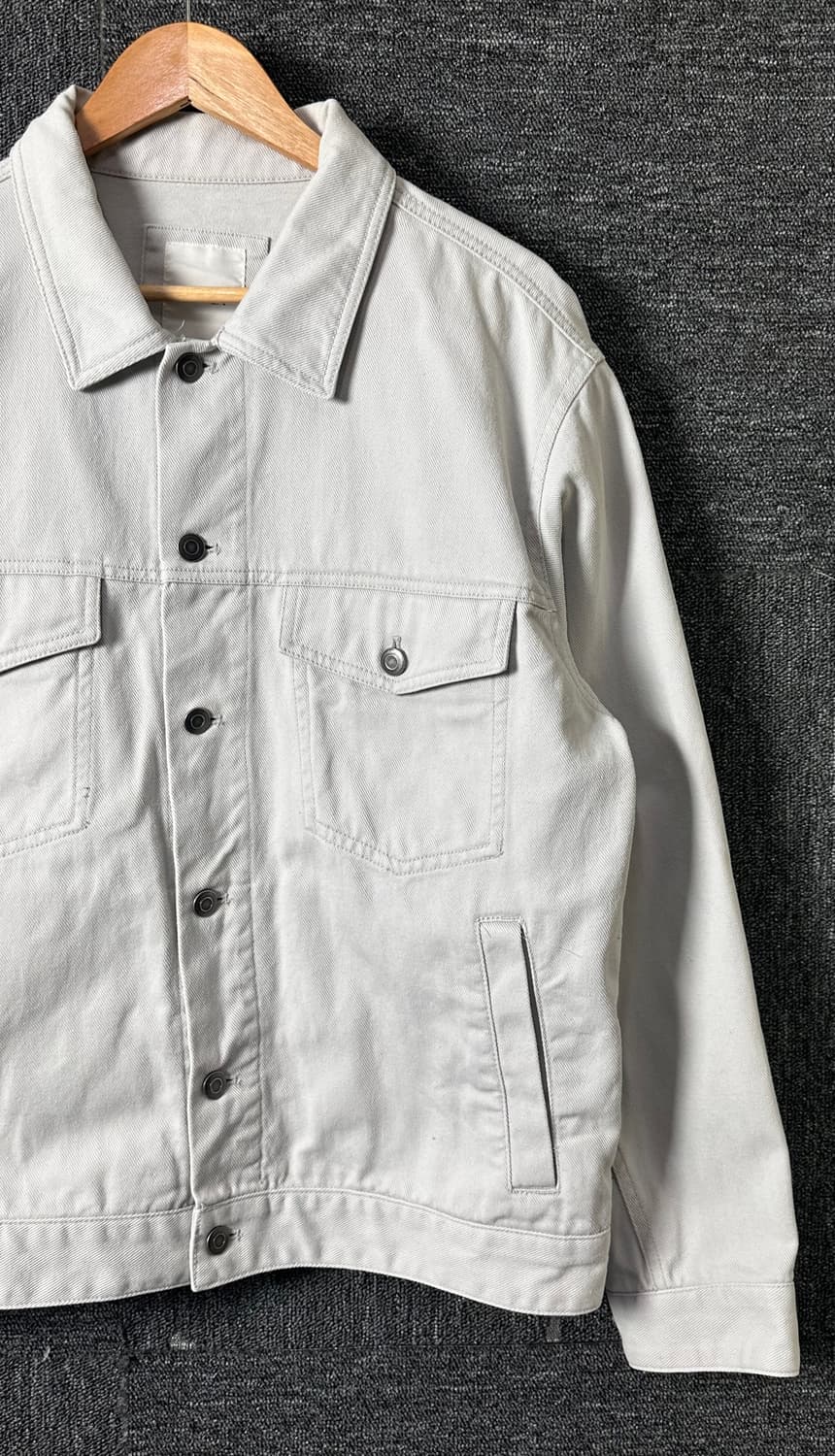 탑텐 남성 라이트 그레이 데님 자켓 105 상품이미지3