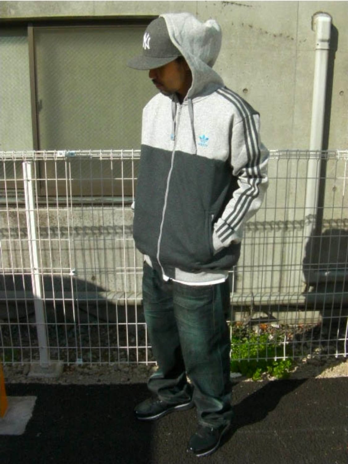 아디다스(Adidas) 파이어버드 컬러블럭 후드집업 M 상품이미지4