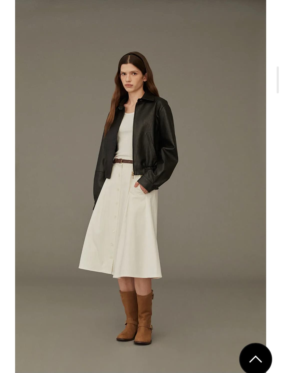 HOWUS 블랙 가죽 자켓 S 상품이미지1