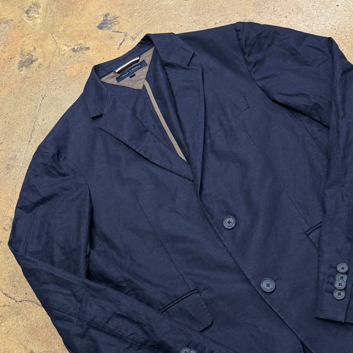 [정품/48] 타미힐피거 네이비 남성 블레이저 b15 상품이미지1