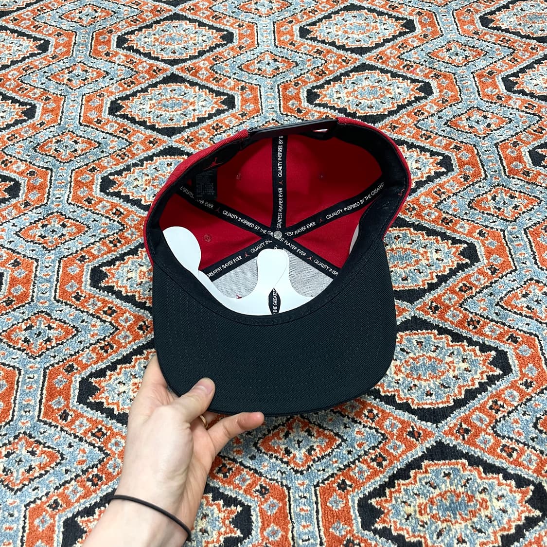 나이키 조던 점프맨 레드 스냅백 FREE 상품이미지4