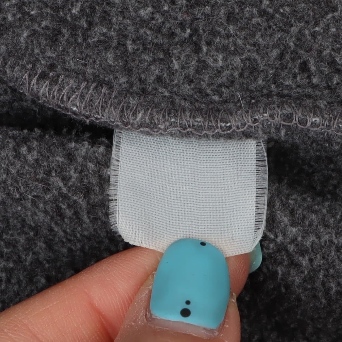 챕스 랄프로렌 그레이 플리스 블루종 집 자켓 상품이미지10