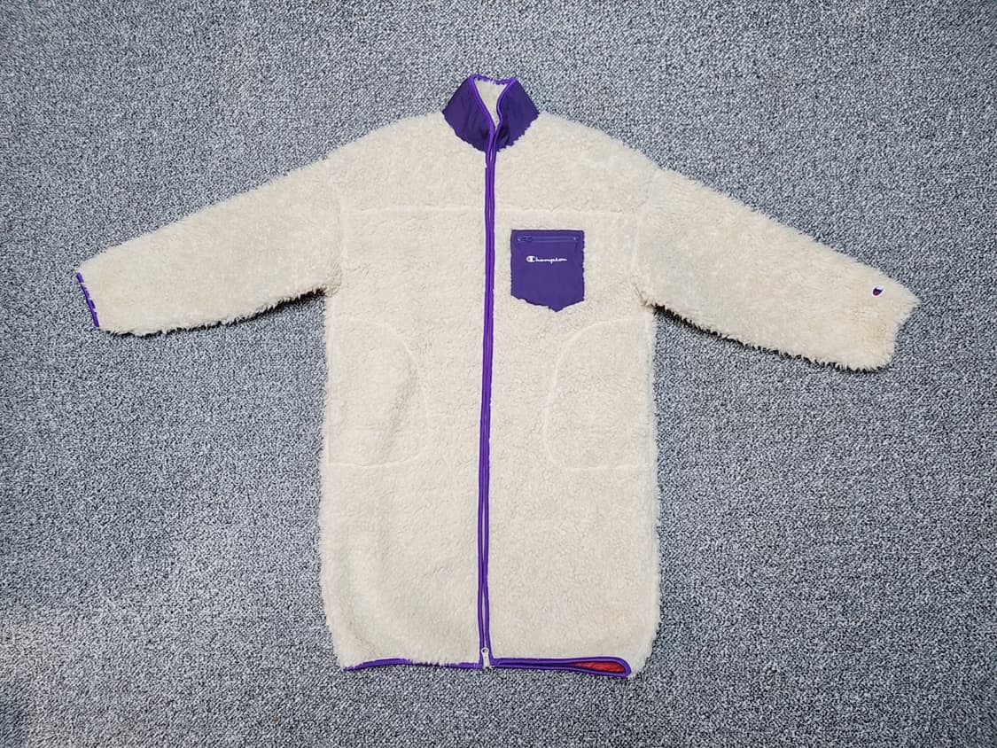 [M] 챔피온 여성 뽀글이 플리스 롱자켓 상품이미지3