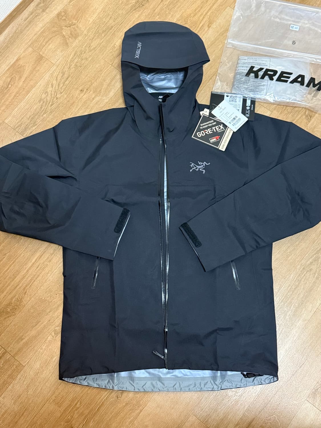 새상품 아크테릭스 베타 블랙자켓 상품이미지1