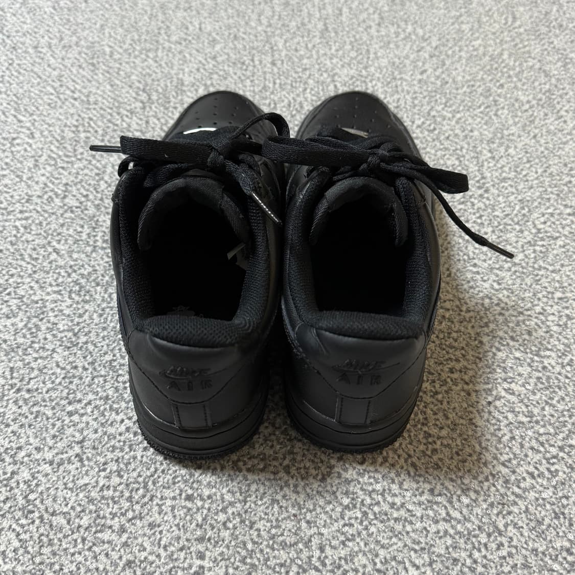 나이키 에어포스 블랙 230 상품이미지5