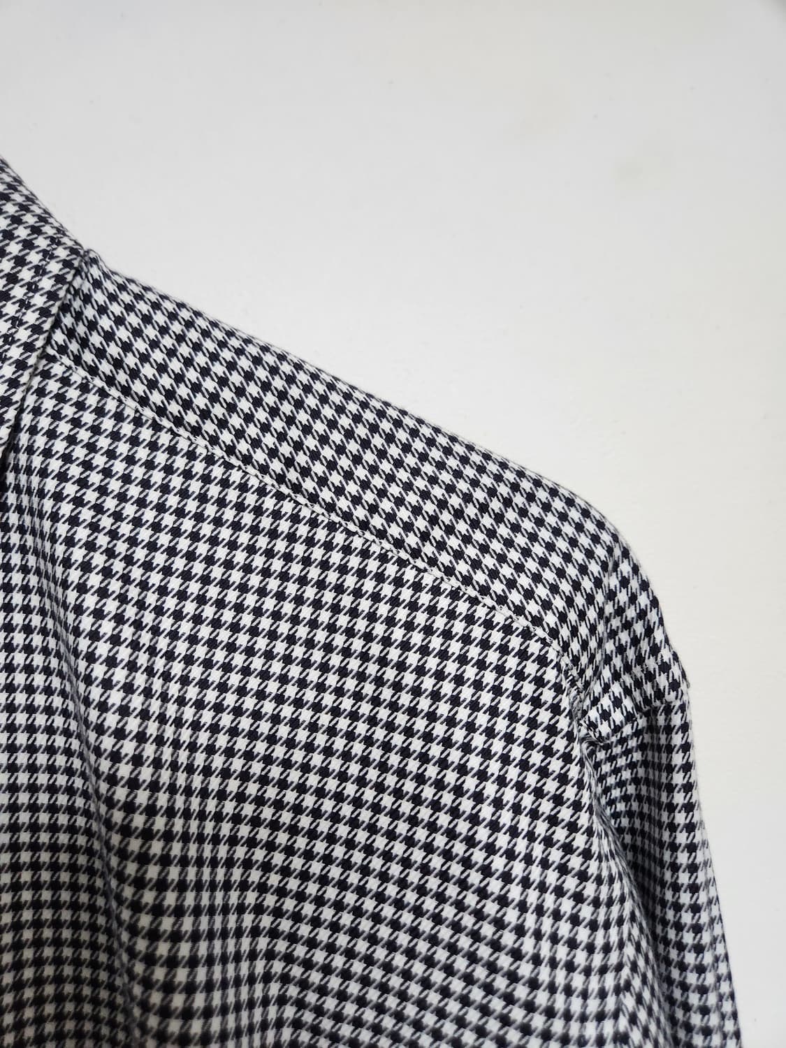 요지야마모토 Y'SACCS 하운드투스 셔츠 L - S190 상품이미지3