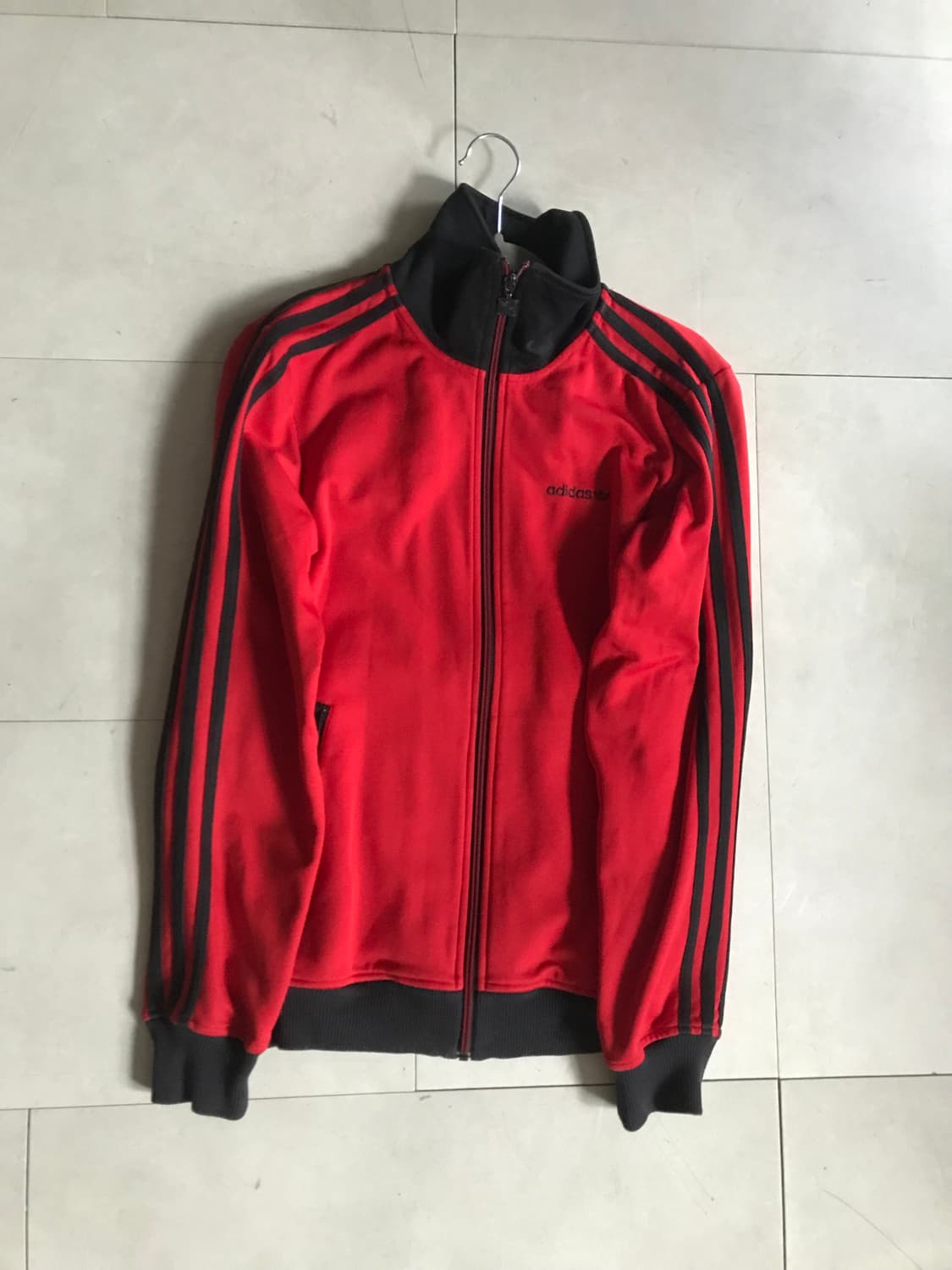 아디다스 블랙 레드 베켄바우어 져지 상품이미지8