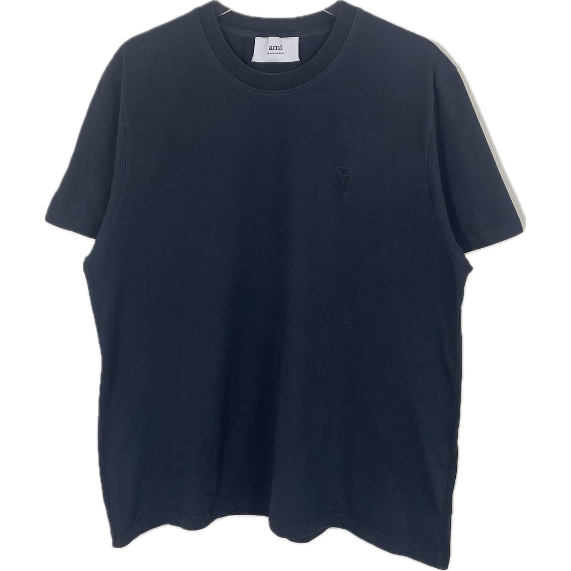 [XL] AMI 아미 스몰하트 로고 반팔 티셔츠 상품이미지1