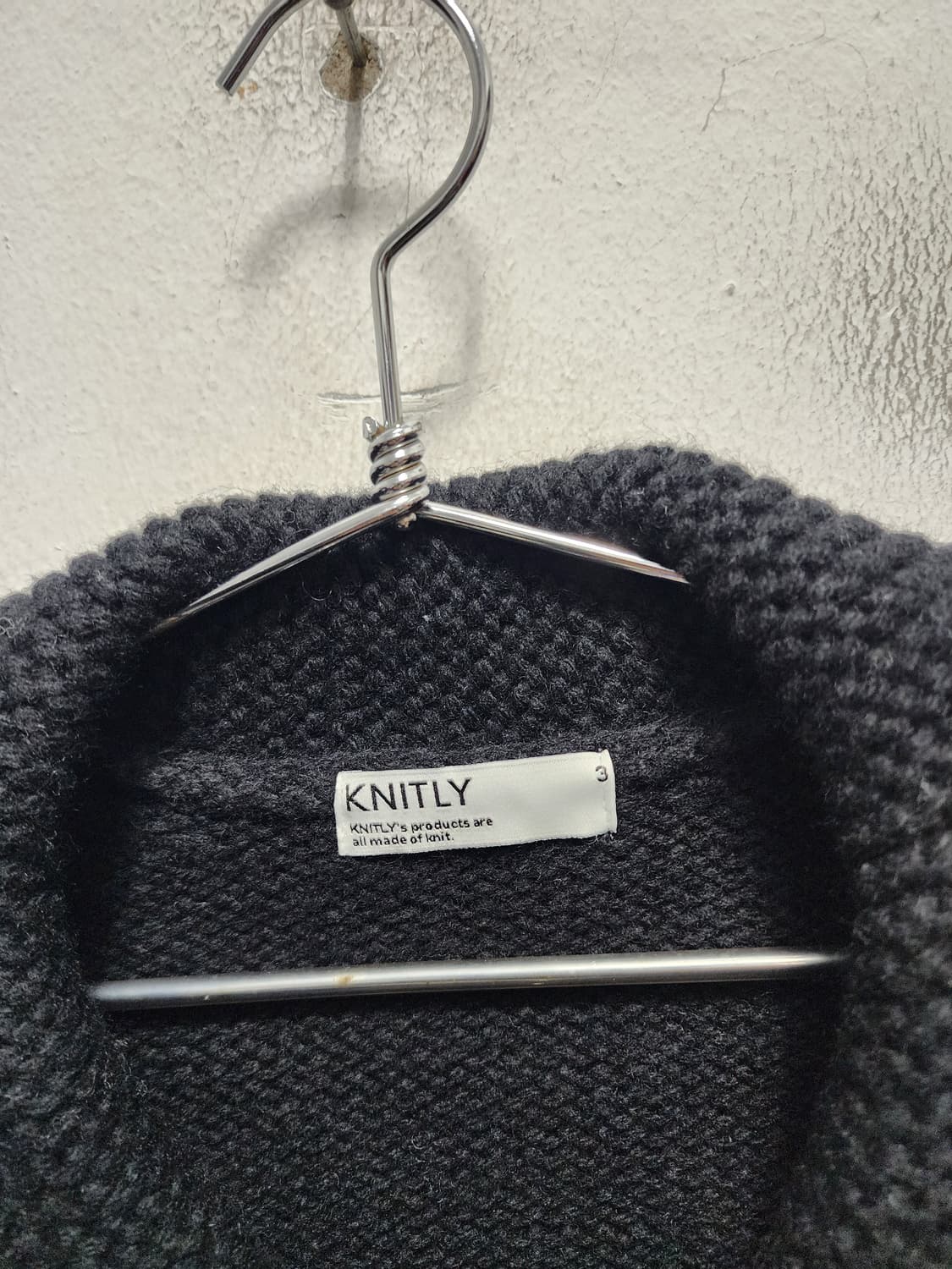 KNITLY 니틀리 RWS 울100% 헤비울 코위찬 상품이미지5