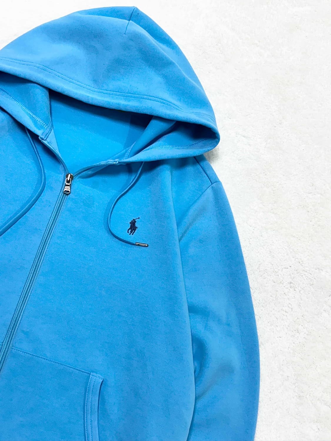폴로 신형 스카이블루 후드집업 상품이미지7