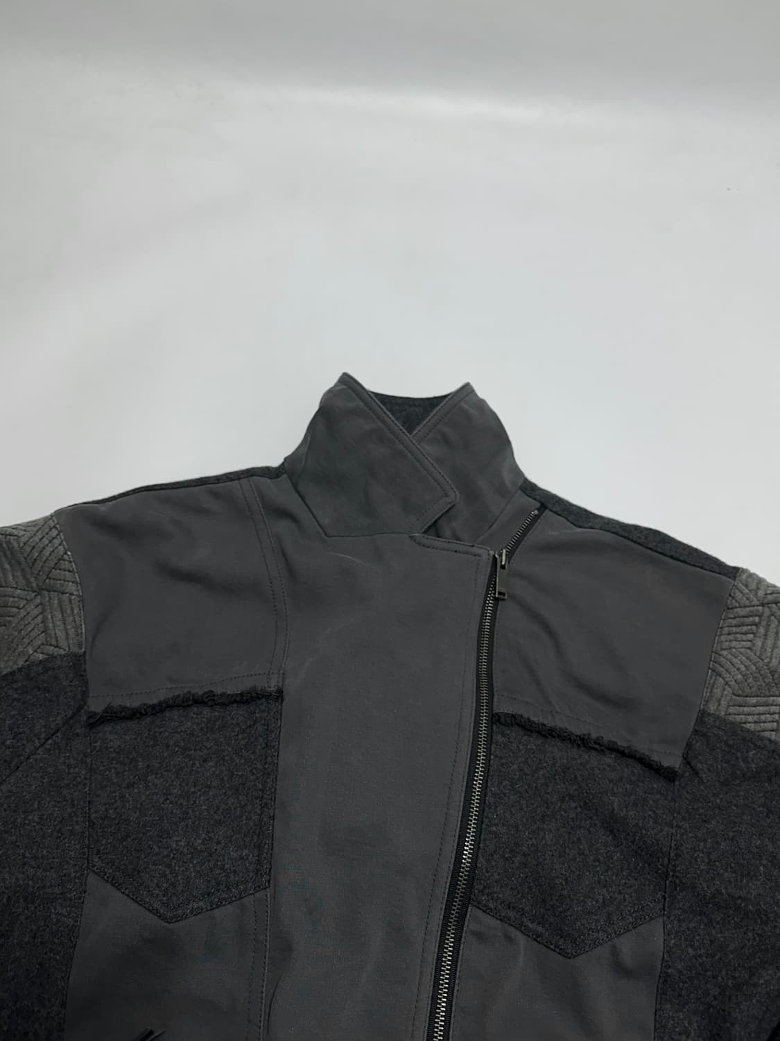 D‘deMOO 디데무 패치워크 라이더 자켓 상품이미지4