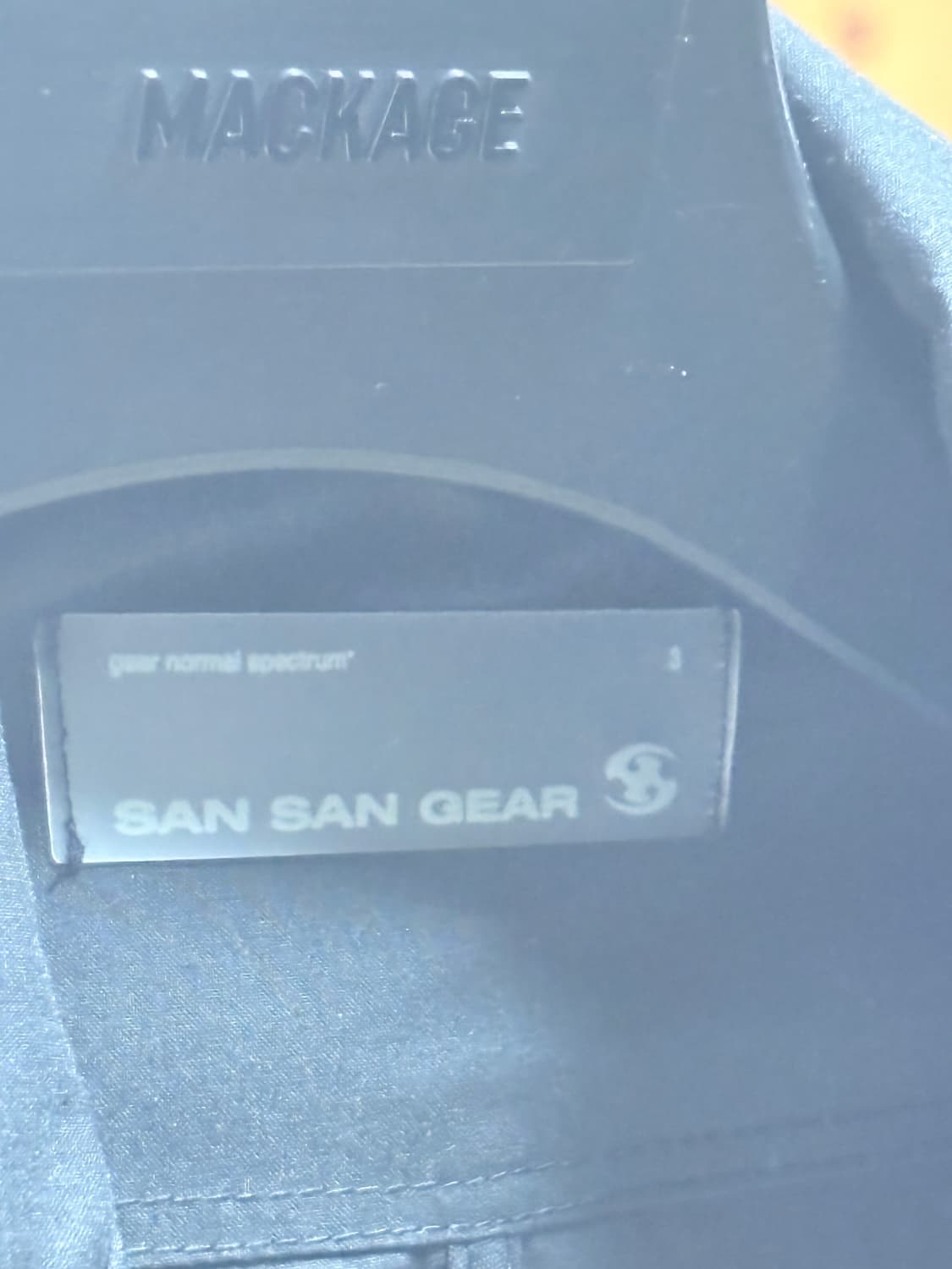 산산기어 지퍼 블레이저 자켓 상품이미지2