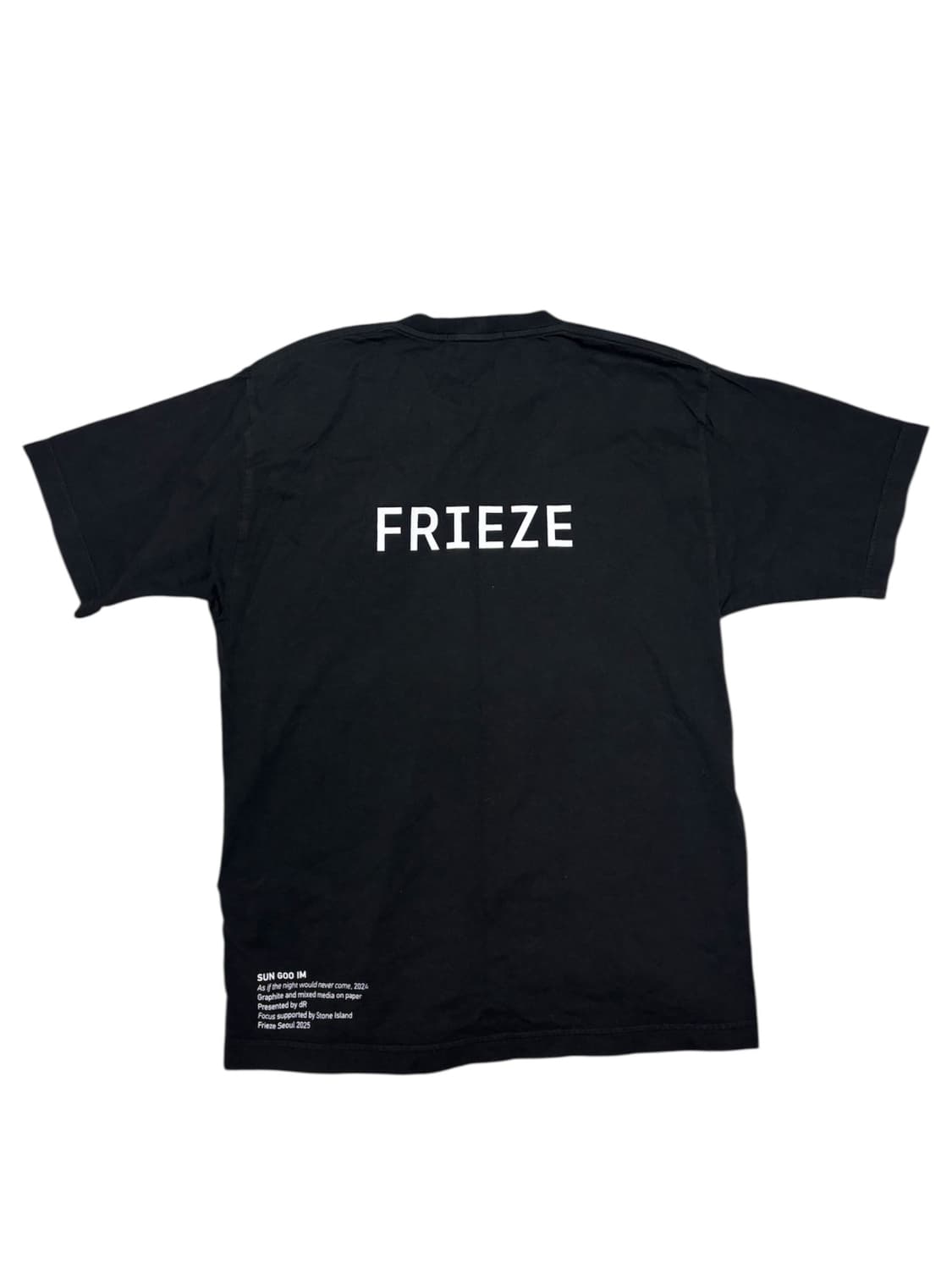 [정품] 스톤아일랜드 x Frieze 프리즈서울 한정판 반팔티 XS 상품이미지2