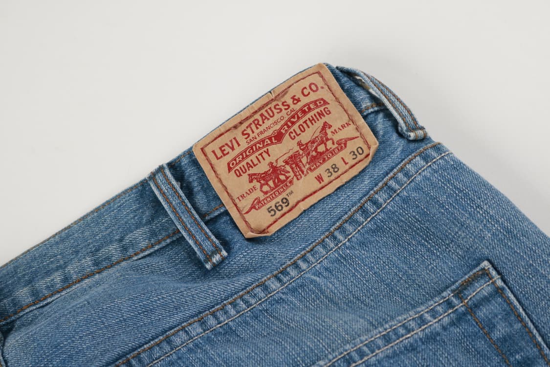 [38인치] 00's 리바이스 569 루즈 스트레이트 데님팬츠 상품이미지9