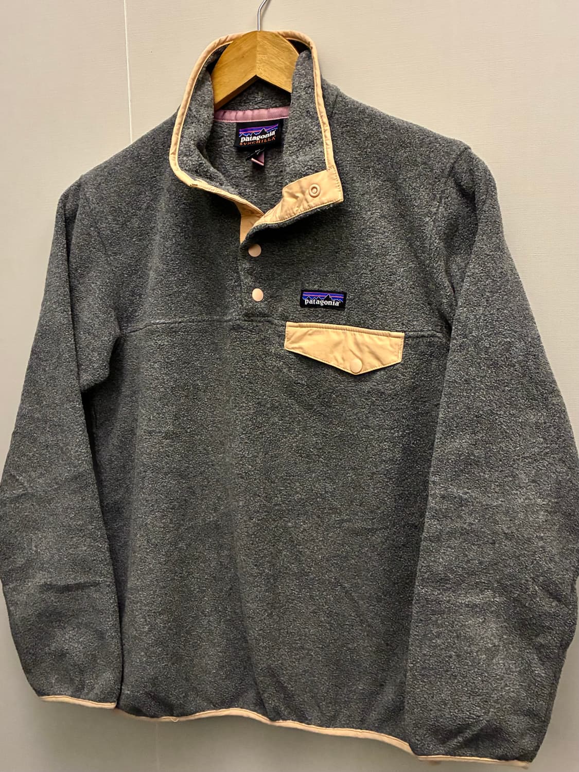 (XXS)파타고니아 신칠라 스냅티 풀오버 플리스 후리스 그레이 상품이미지2