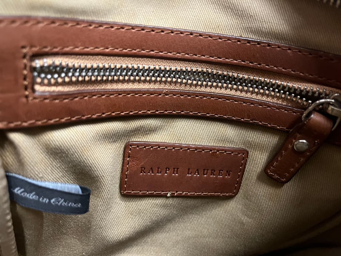 90s 폴로 랄프로렌 타탄체크 크로스백 상품이미지8