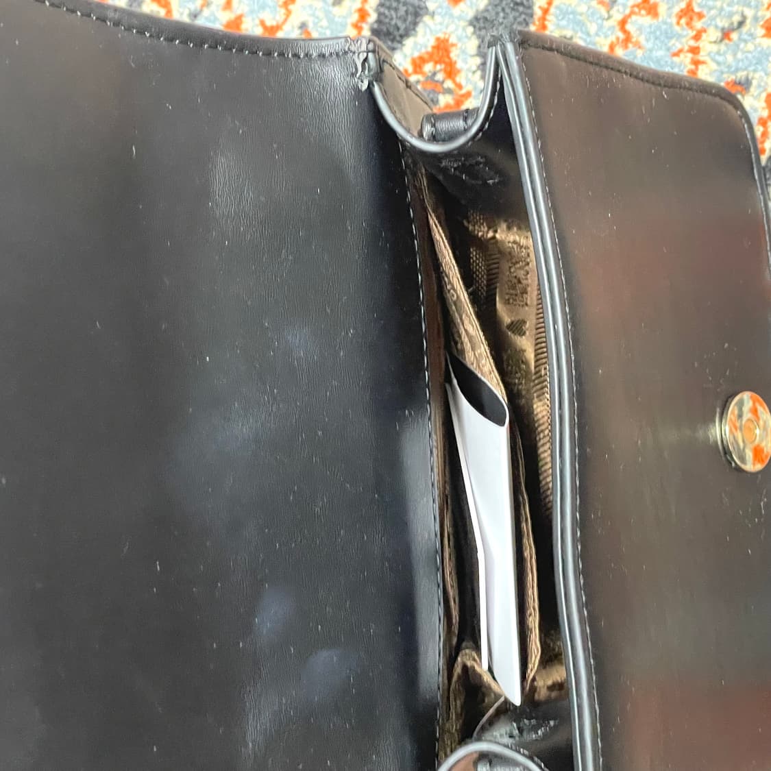 러브 모스키노 블랙 미니 토트백  상품이미지5