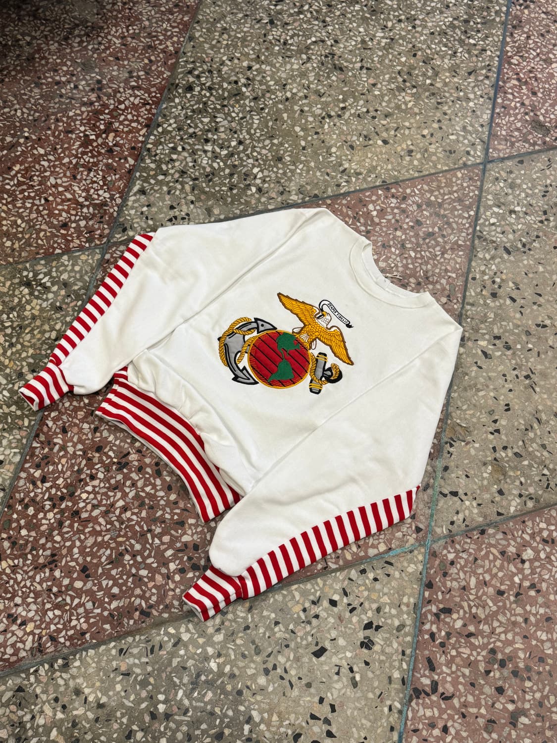 90s 빈티지 USMC 스웻셔츠 (XL) 상품이미지2