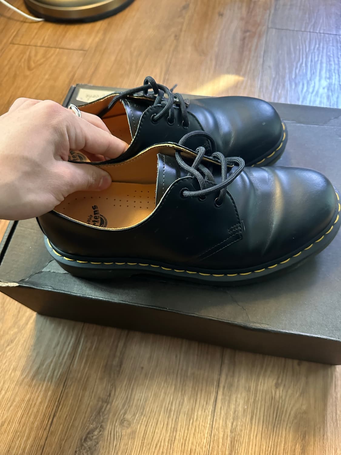 닥터마틴 스무스 블랙 1461 250사이즈  상품이미지6