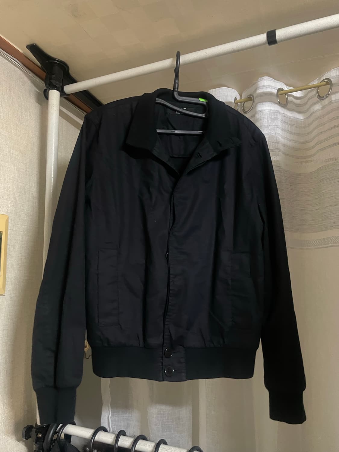 라프시몬스 크롭 버튼 봄버자켓 상품이미지2