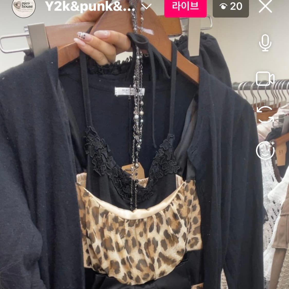 호피리본탑셋 상품이미지1