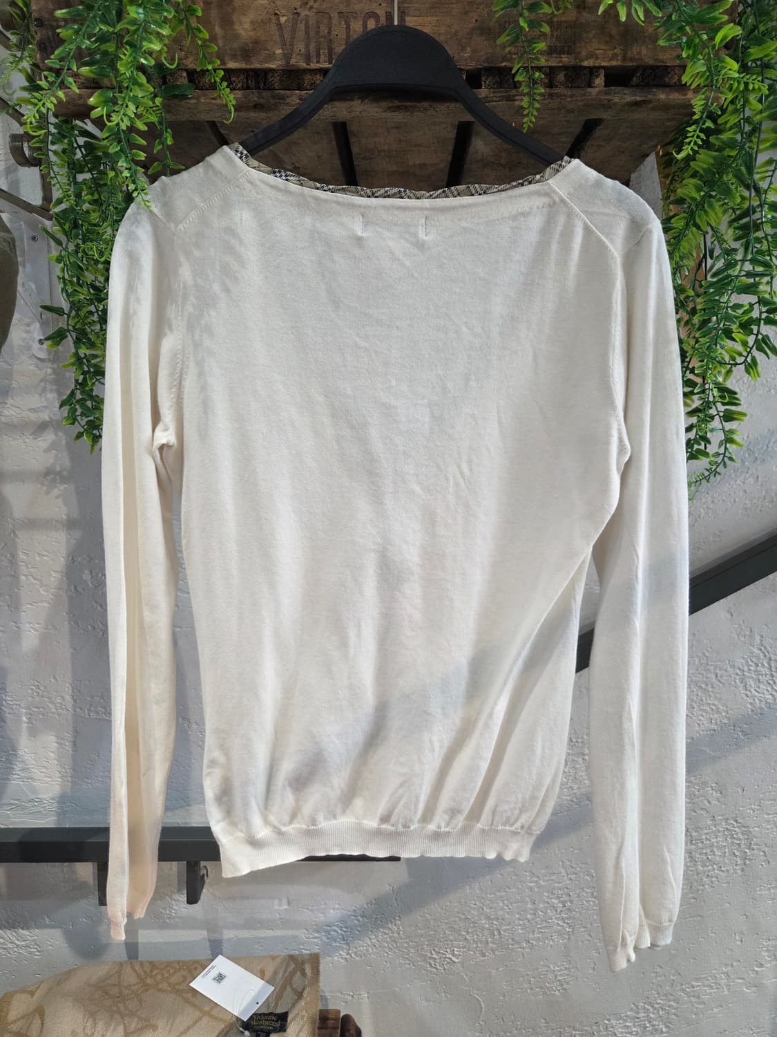 Burberry 버버리 아이보리 프릴가디건 상품이미지5