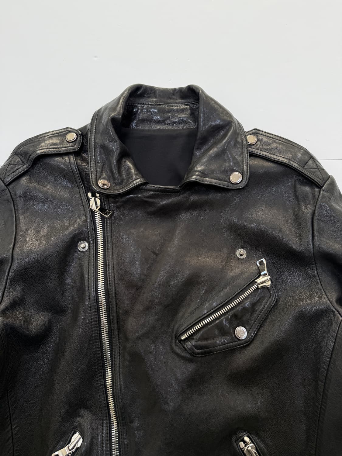 양가죽 라이더 자켓 상품이미지5