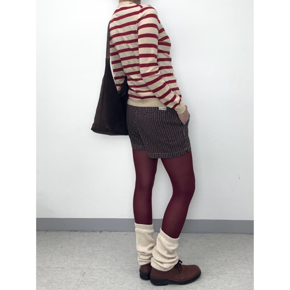 빈티지 스트라이프 가디건 상품이미지4