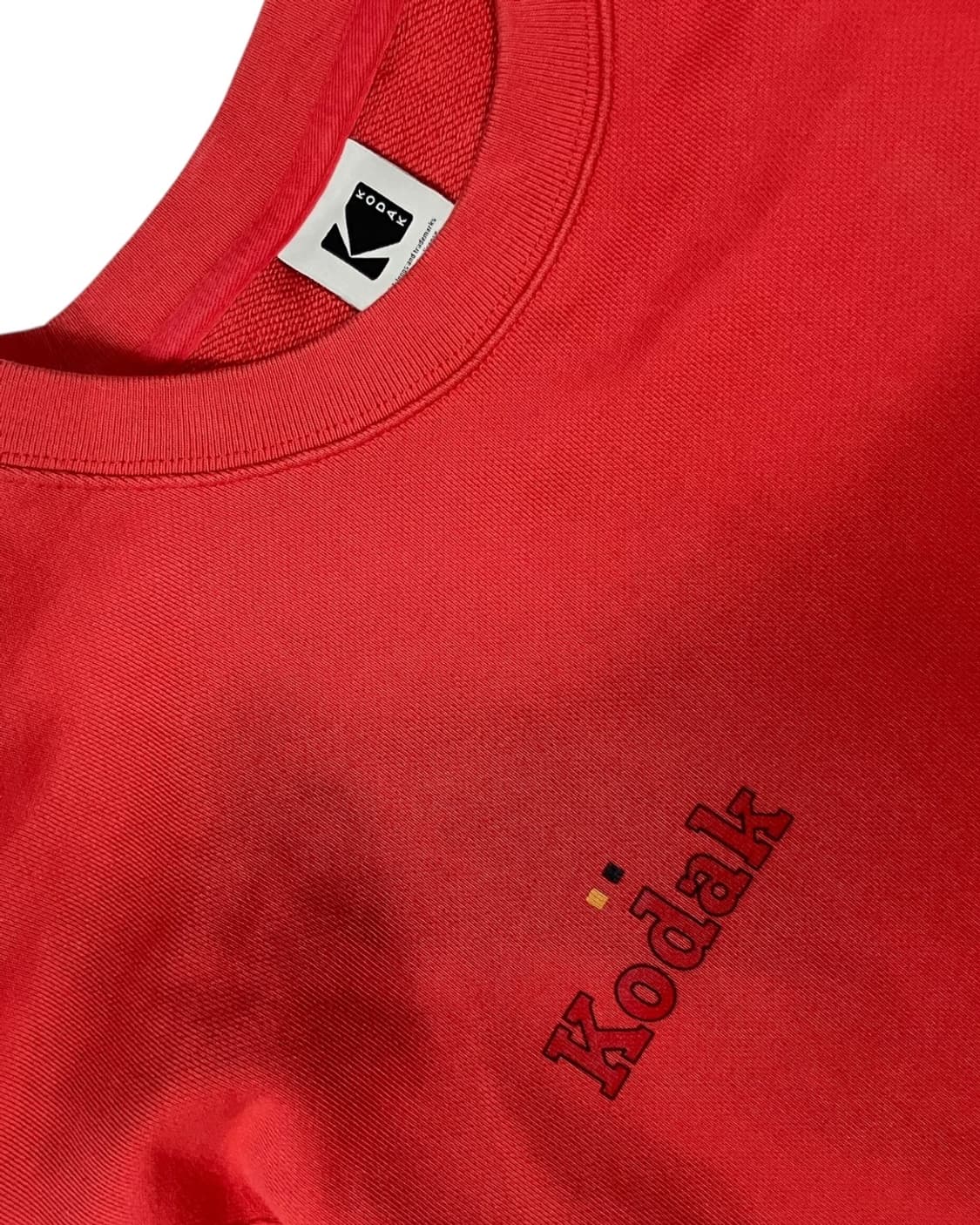 Kodak 코닥 레드 맨투맨 XL 상품이미지2