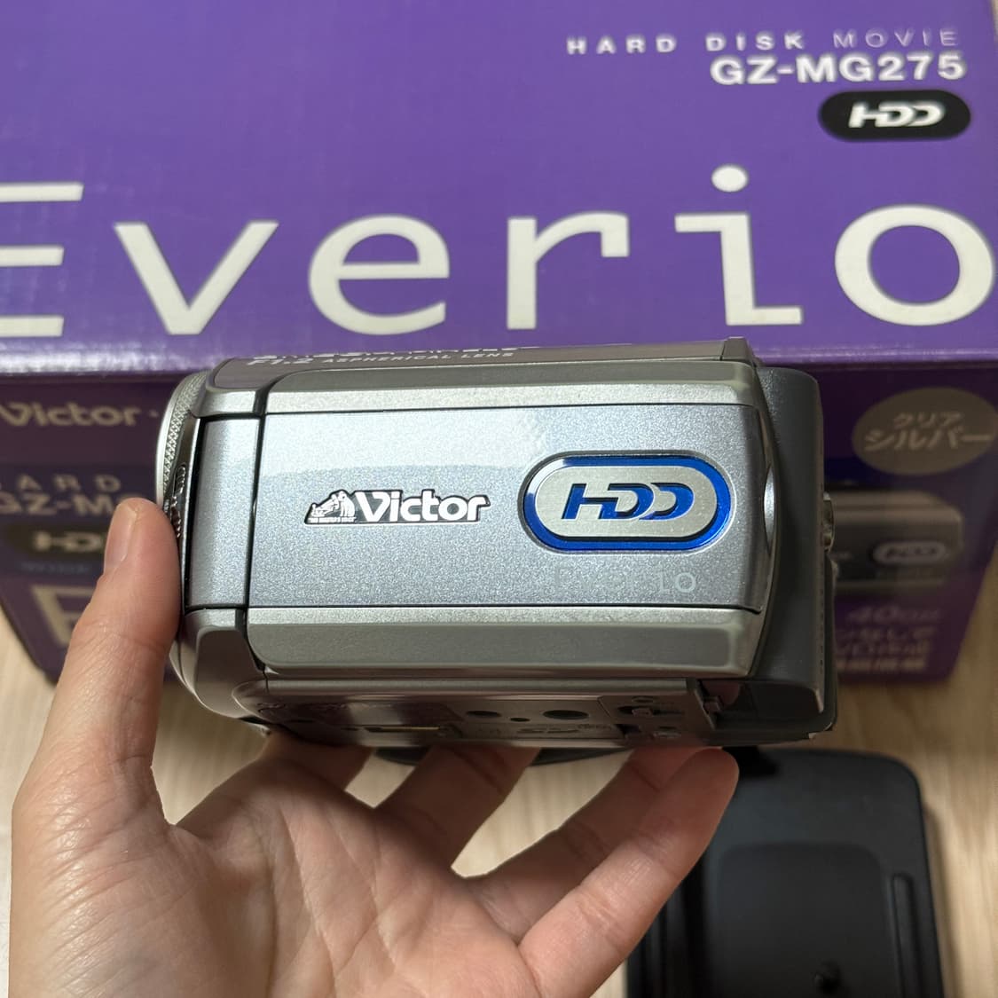 풀박스 JVC GZ-MG275 캠코더 MG255 빅터 Victor 캠코더 상품이미지3