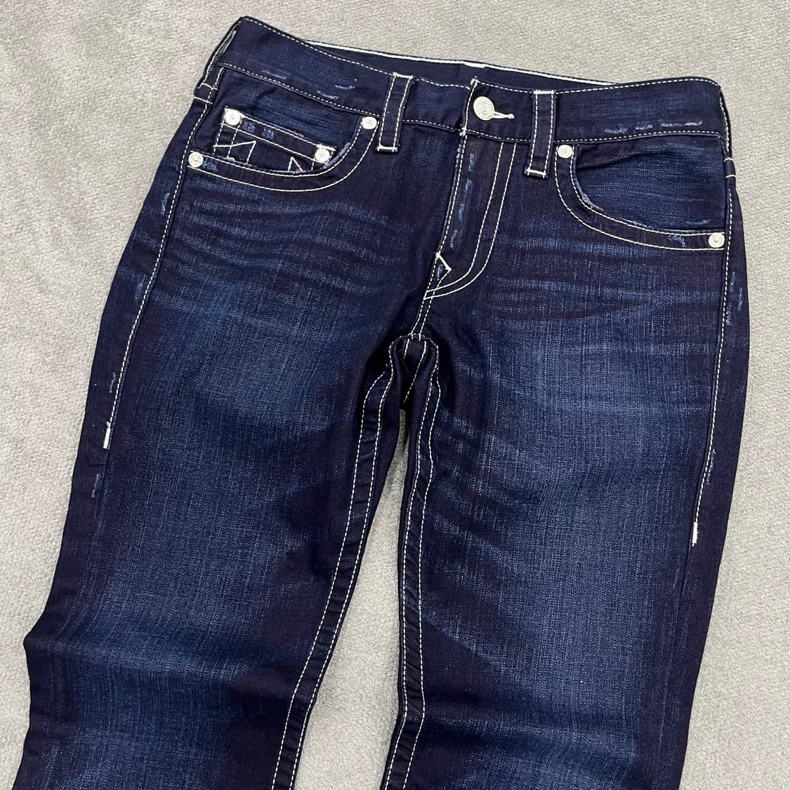 31 트루릴리전 스키니 워싱 데님 상품이미지3