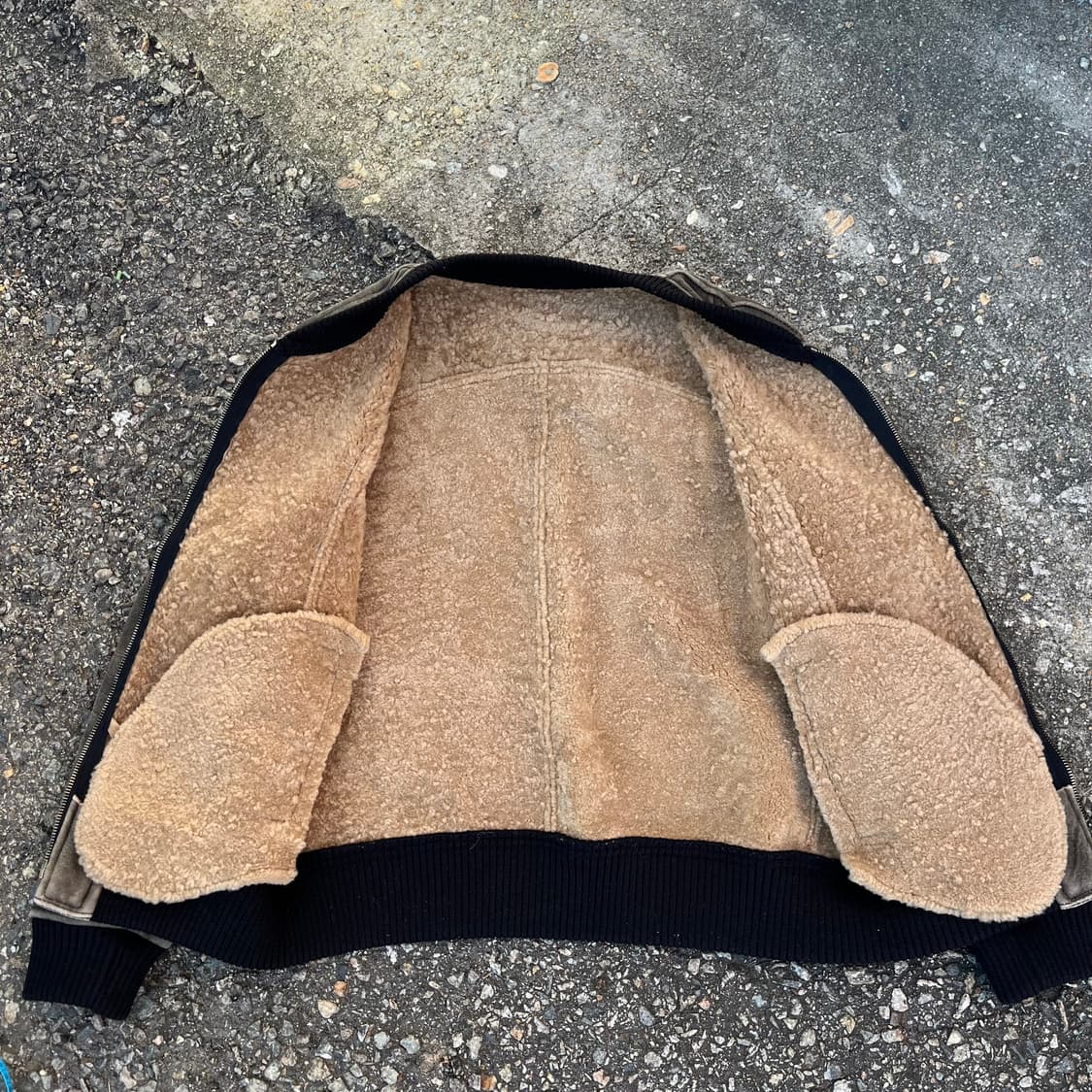 빈티지 양가죽 양털 무스탕 자켓  상품이미지5