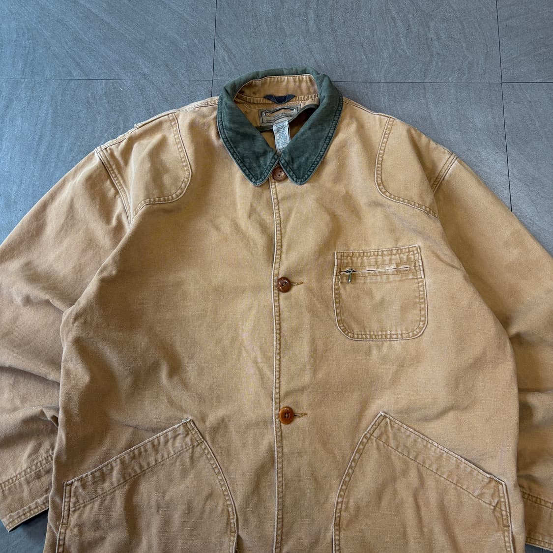 L.L.bean 엘엘빈 다크 베이지 헌팅 자켓  상품이미지2