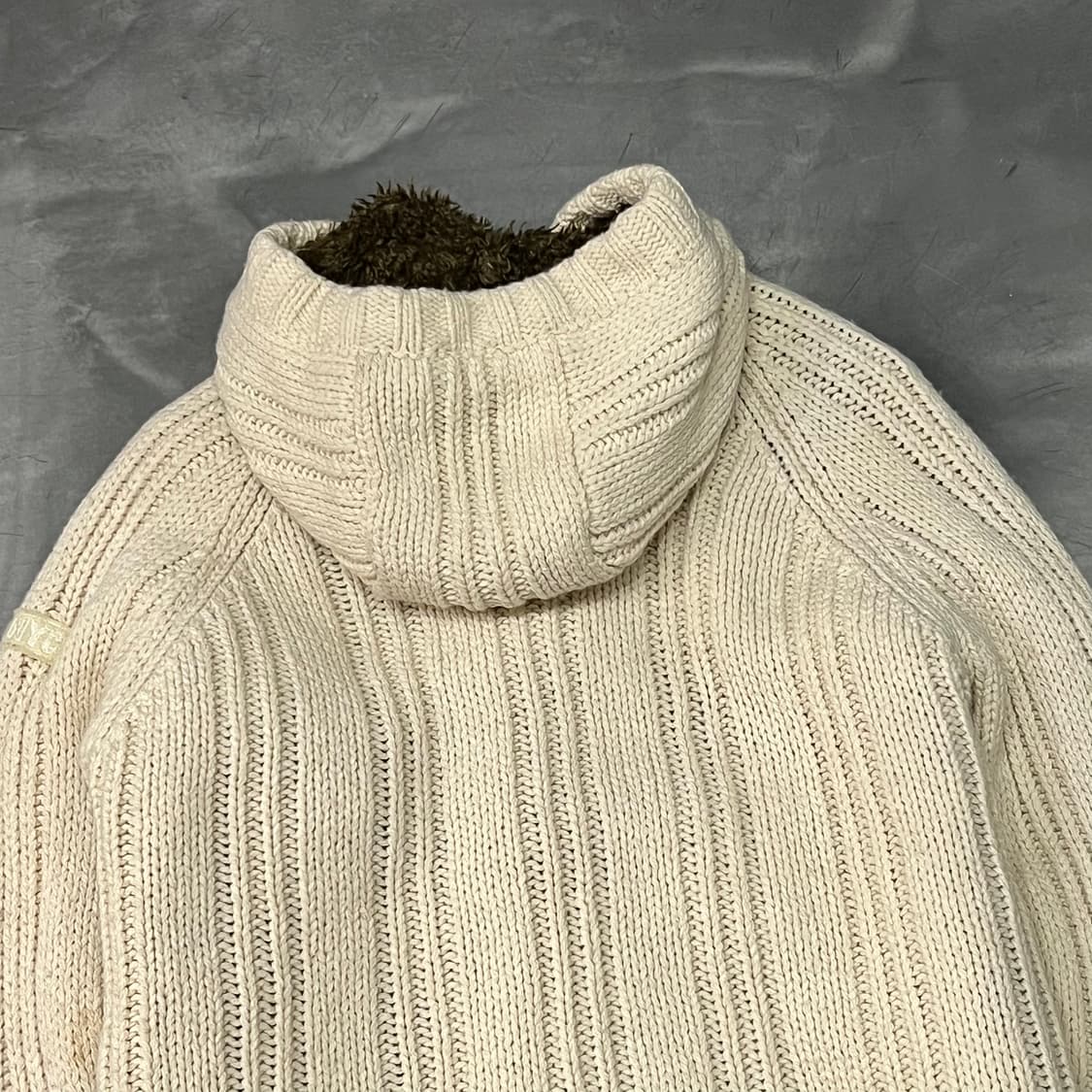  쇼트 더플 후드 가디건 y14745 상품이미지5