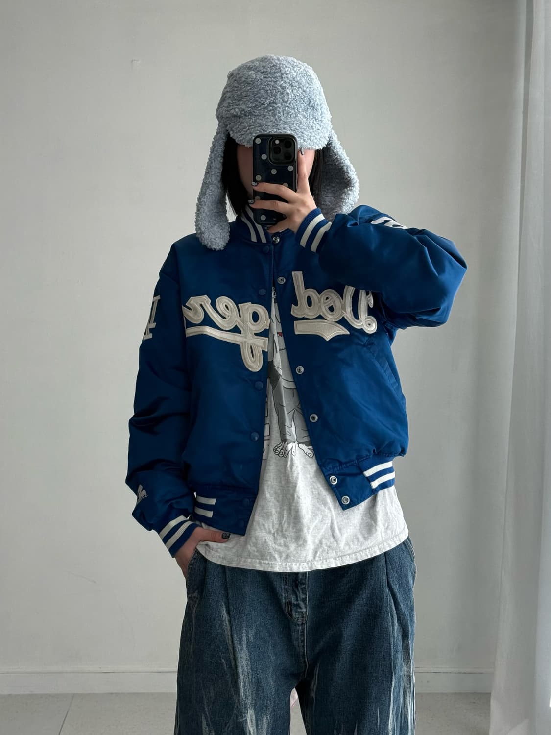 90‘s LA다저스 스타터 바시티 자켓 상품이미지1