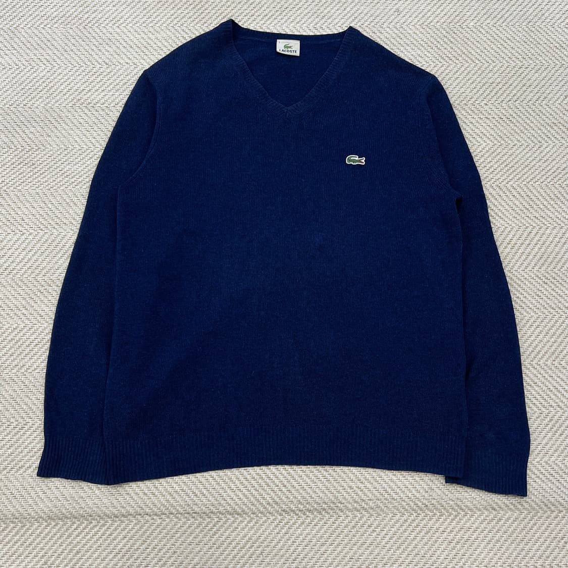 라코스테 브이넥 니트 r3058 상품이미지1