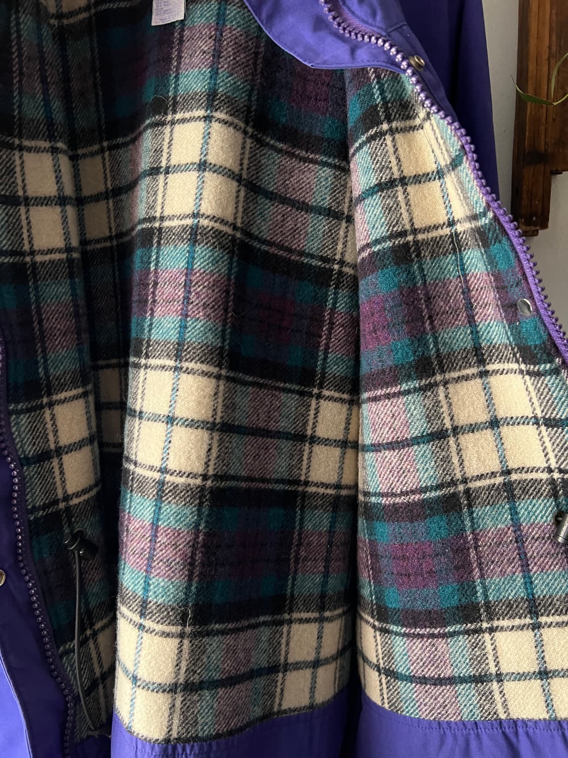 [M]80's 엘엘빈 USA 퍼플 마운틴 파카 상품이미지7