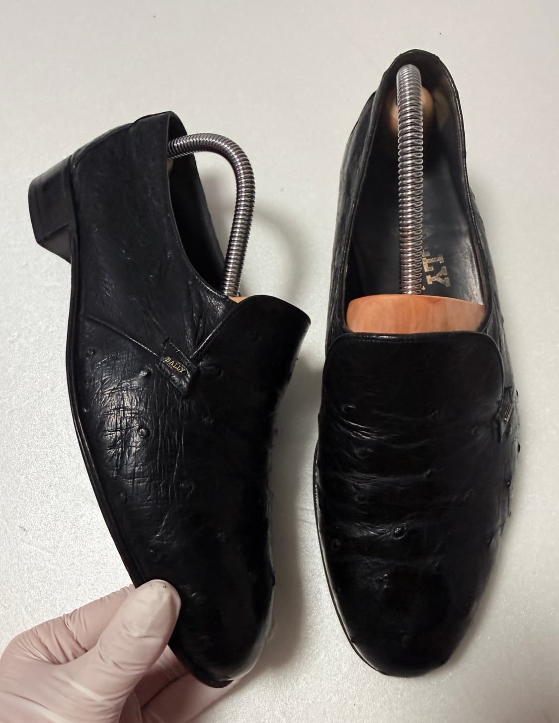 발리 BALLY 오스트리치 가죽 로퍼 / 240~245 상품이미지2